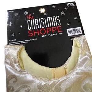 Gold Tree Skirt 48” New